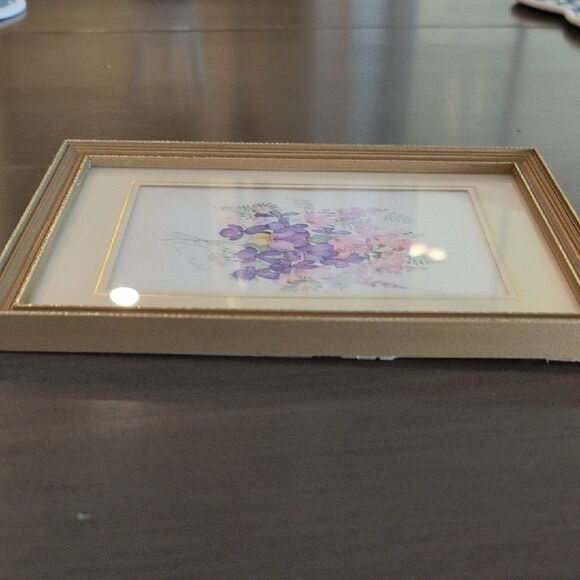 Anna Macleod Floral Bouquet Water Color Framed Art Picture - Picture 12 of 13